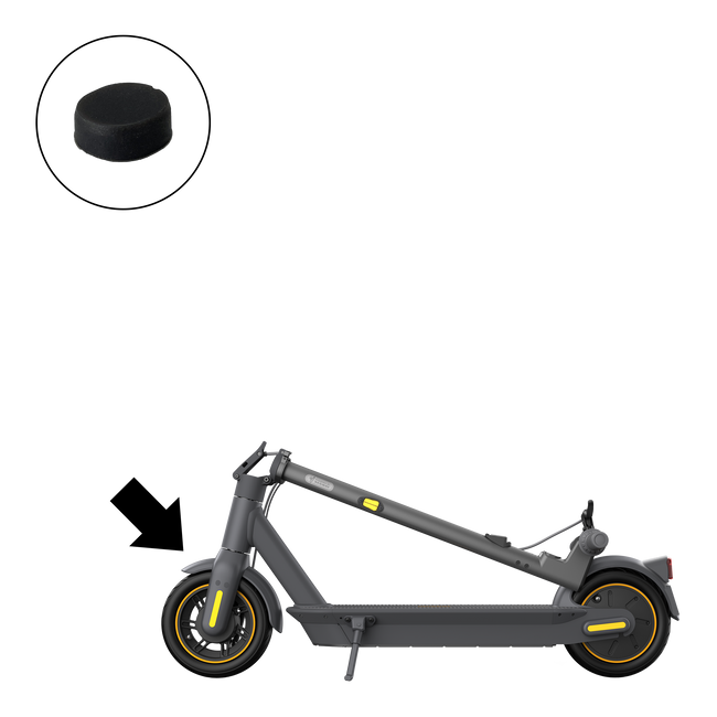 Segway-Ninebot Kickscooter Max G30-Series Voorvork Beschermingskap Schroefplug